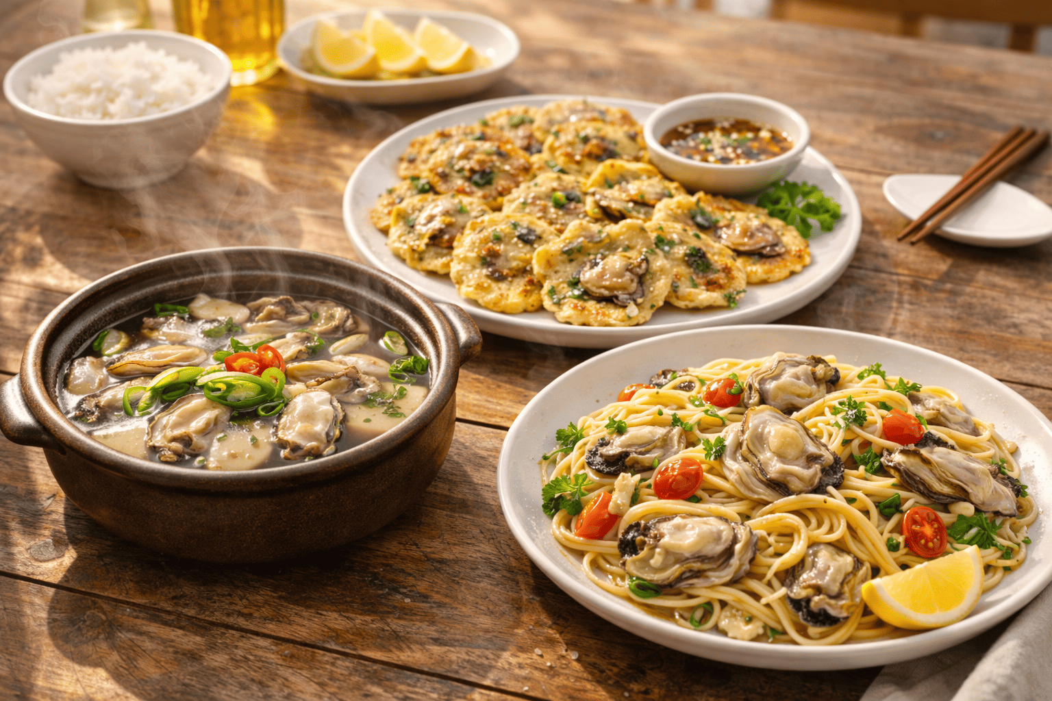 집에서 쉽게 즐기는 굴 요리 방법