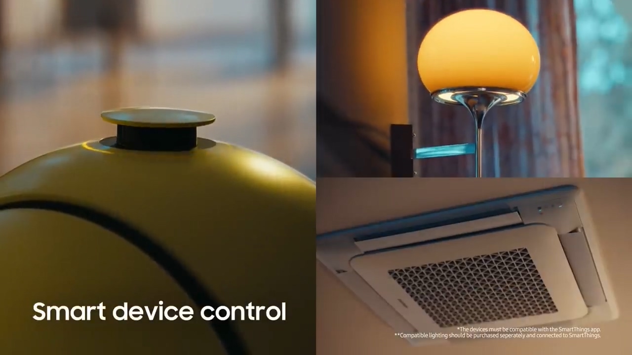 삼성 AI 로봇 볼리 기능 스마트 디바이스 컨트롤 기능