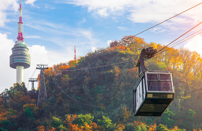 서울타워-케이블카