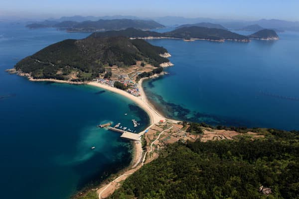 통영 ‘비진도’ 두 개의 해변, 반전 매력 탐험기 🌊