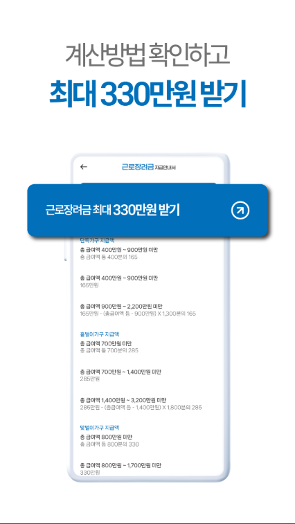 근로장려금 계산기, 근로장려금 신청 방법, 신청 자격 조회