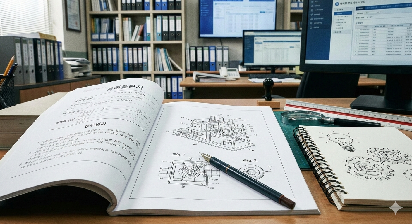 특허출원과등록차이 사진