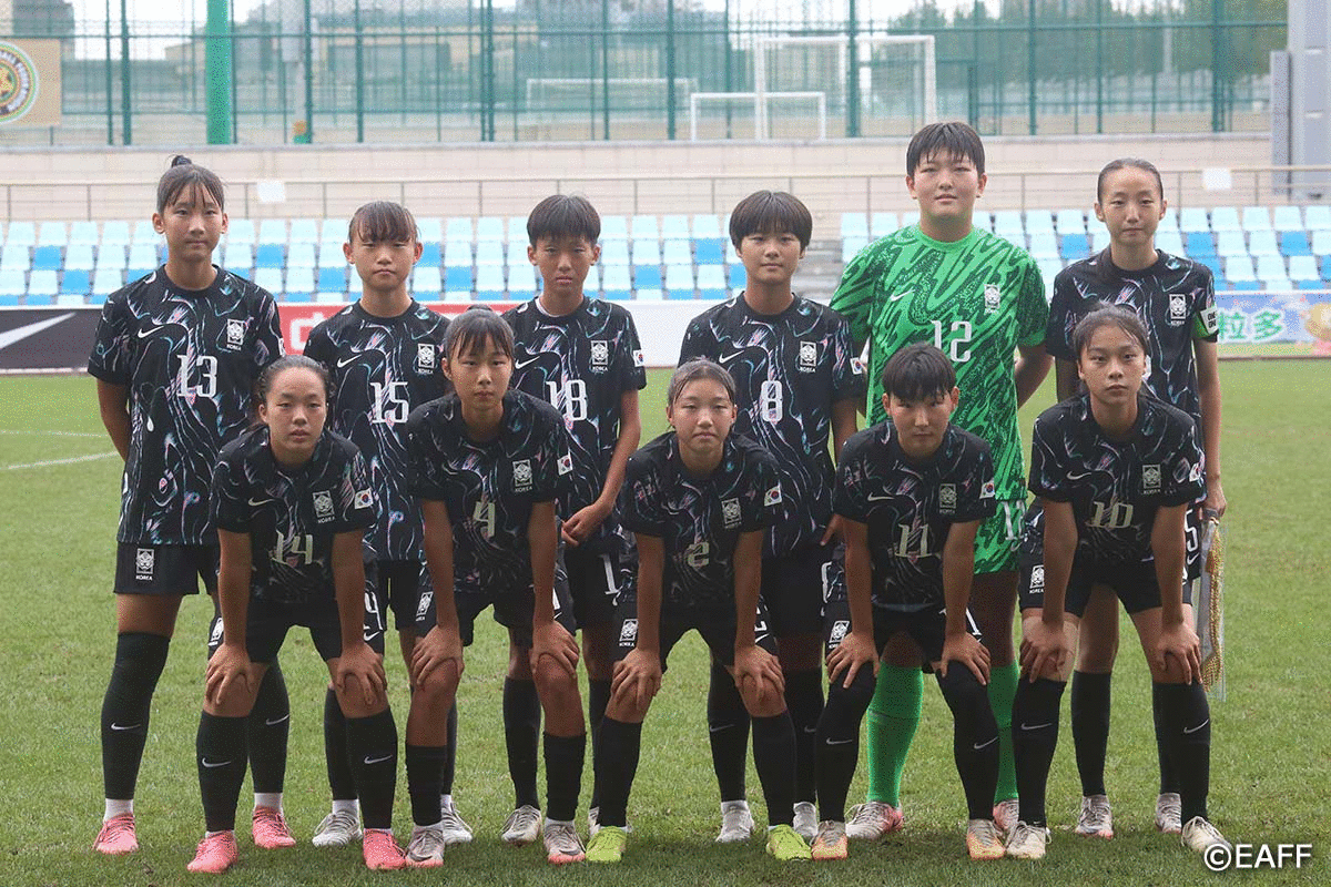 EAFF U15 여자 축구 대표팀 북한전