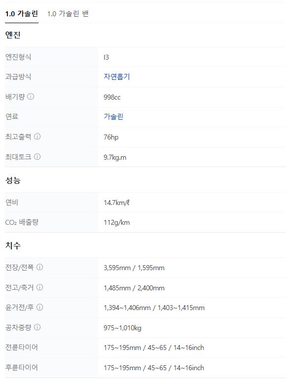 2025 모닝