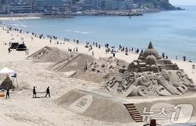 부산 해운대 모래축제