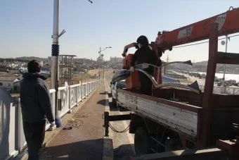 속초 바람 방향 영금정 산책 계단 휴식 포인트 소개_25