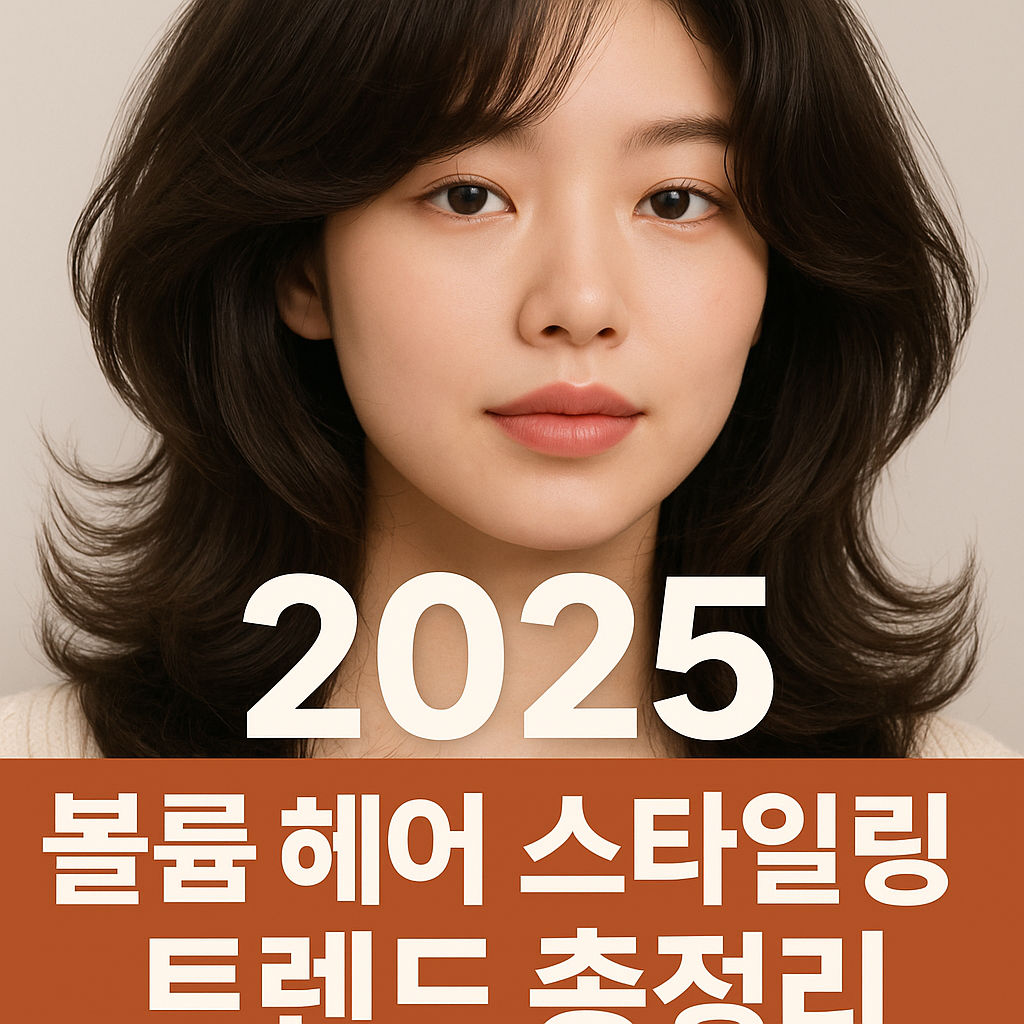 볼륨 헤어 스타일링