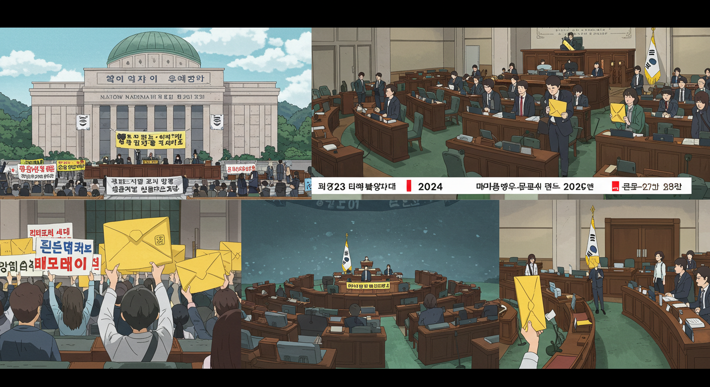 2023년부터 2025년까지 이어진 노란봉투법 입법 과정
