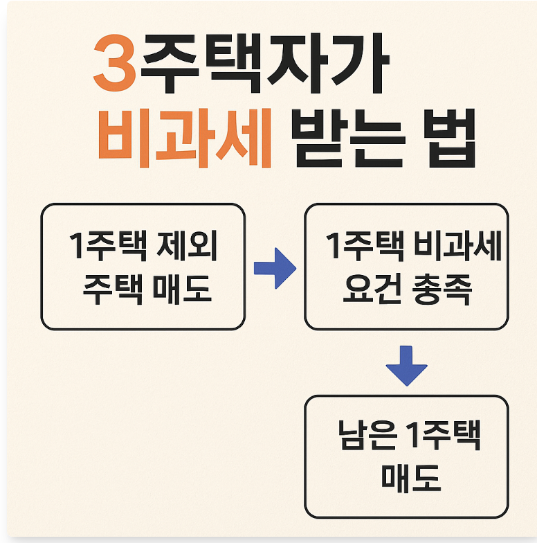 3주택 비과세 받는 법
