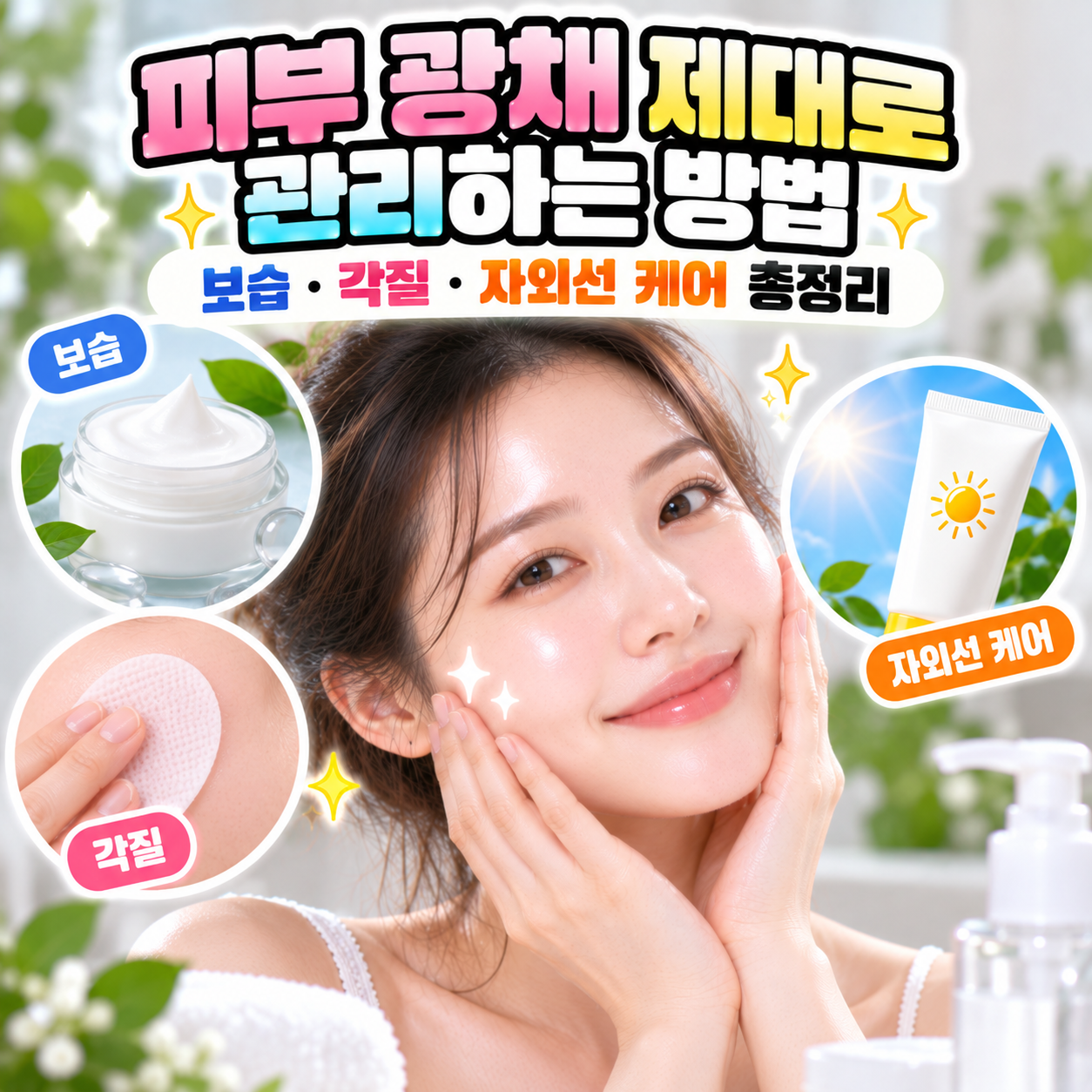 피부 광채 제대로 관리하는 방법