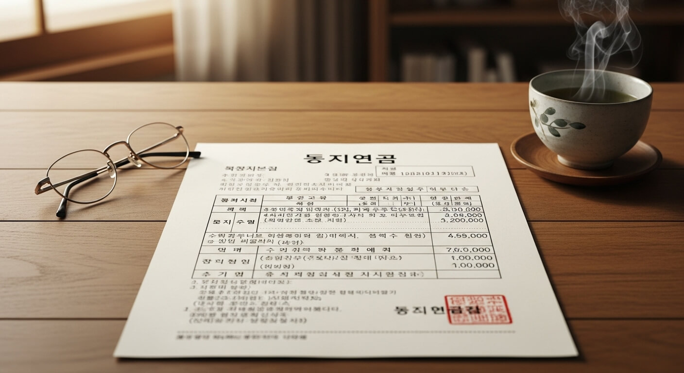 농지연금 수령액 계산방법