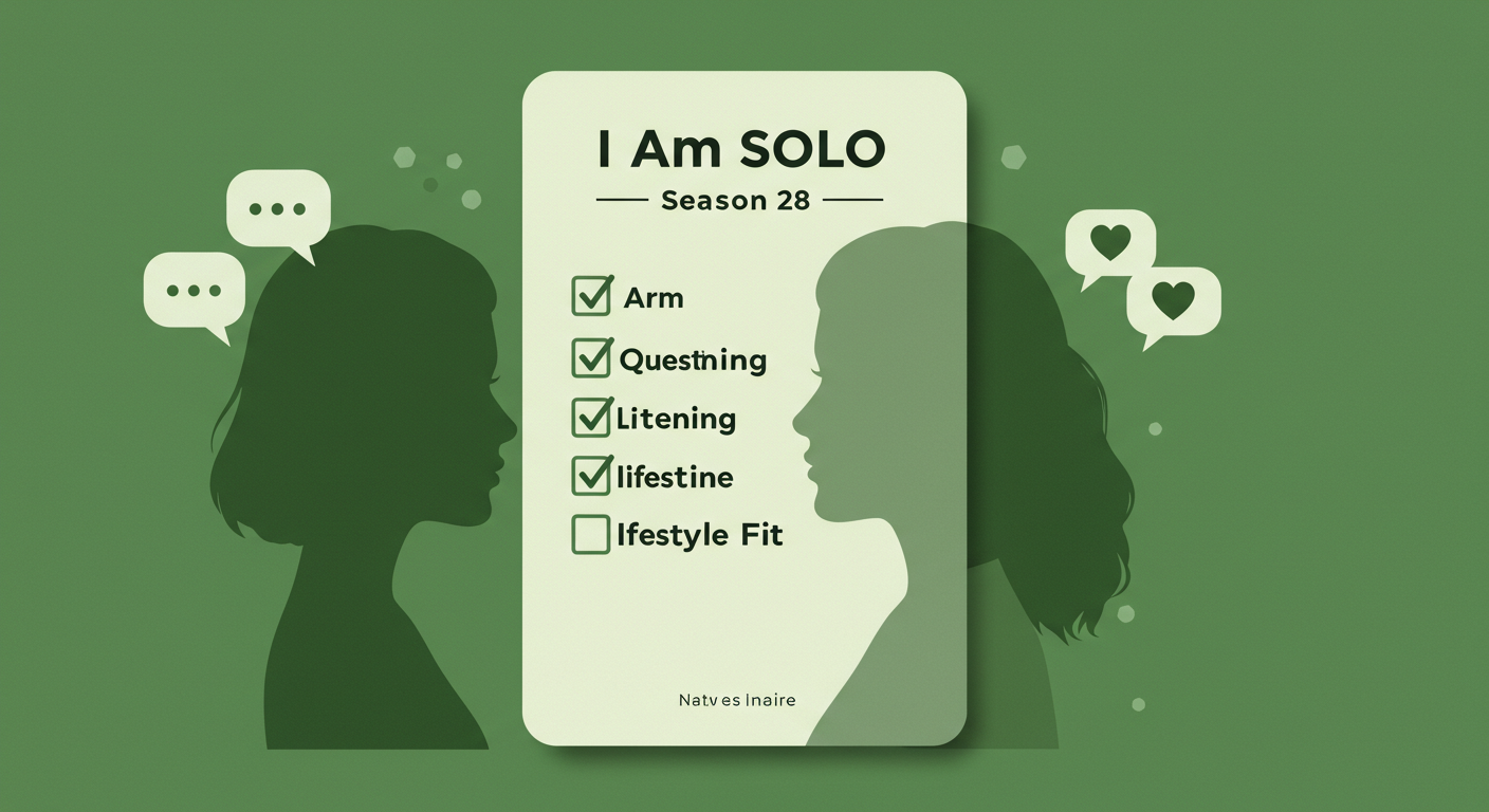 “나는솔로 28기, 외모 순위가 아니라 ‘대화력’이 갈랐다: 첫인상 데이터 완전 해부”