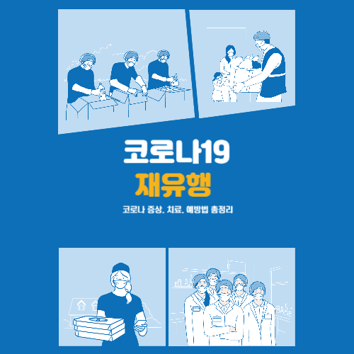 코로나 재유행 코로나 증상, 치료, 예방법 총정리