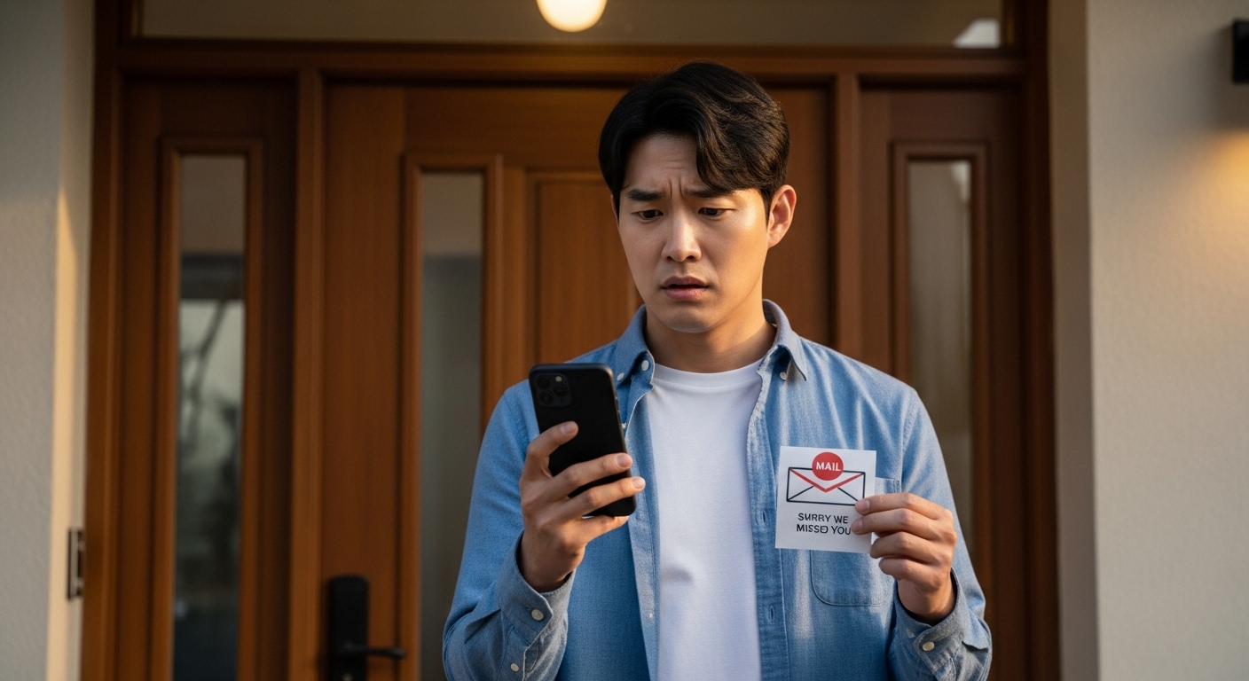 우체국 방문 수령: 가장 빠르고 직접적인 방법