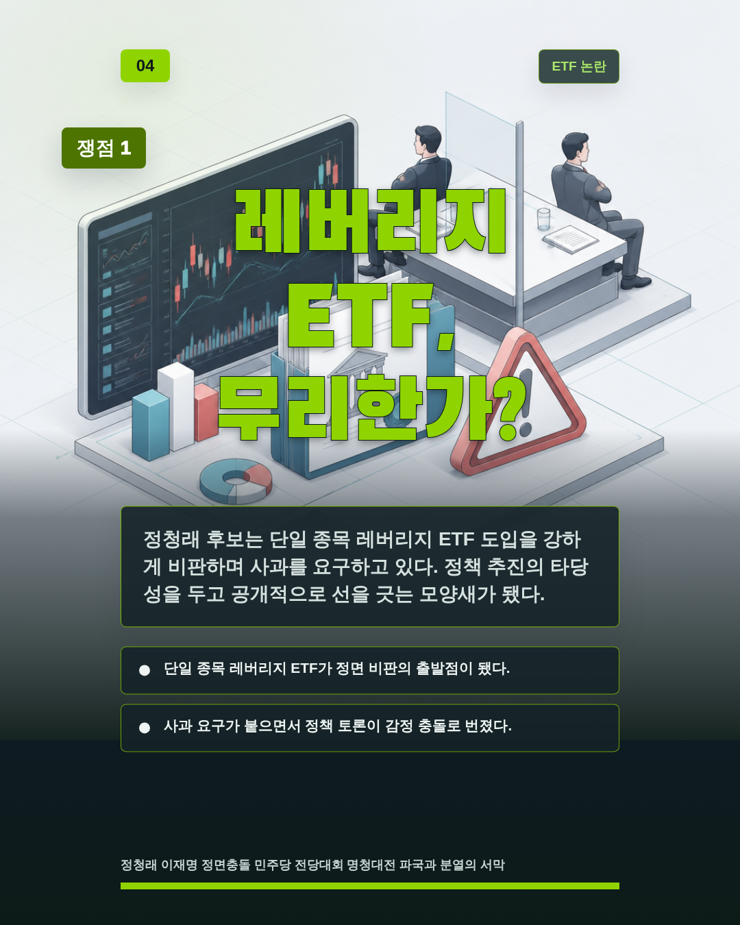 레버리지 ETF, 무리한가?