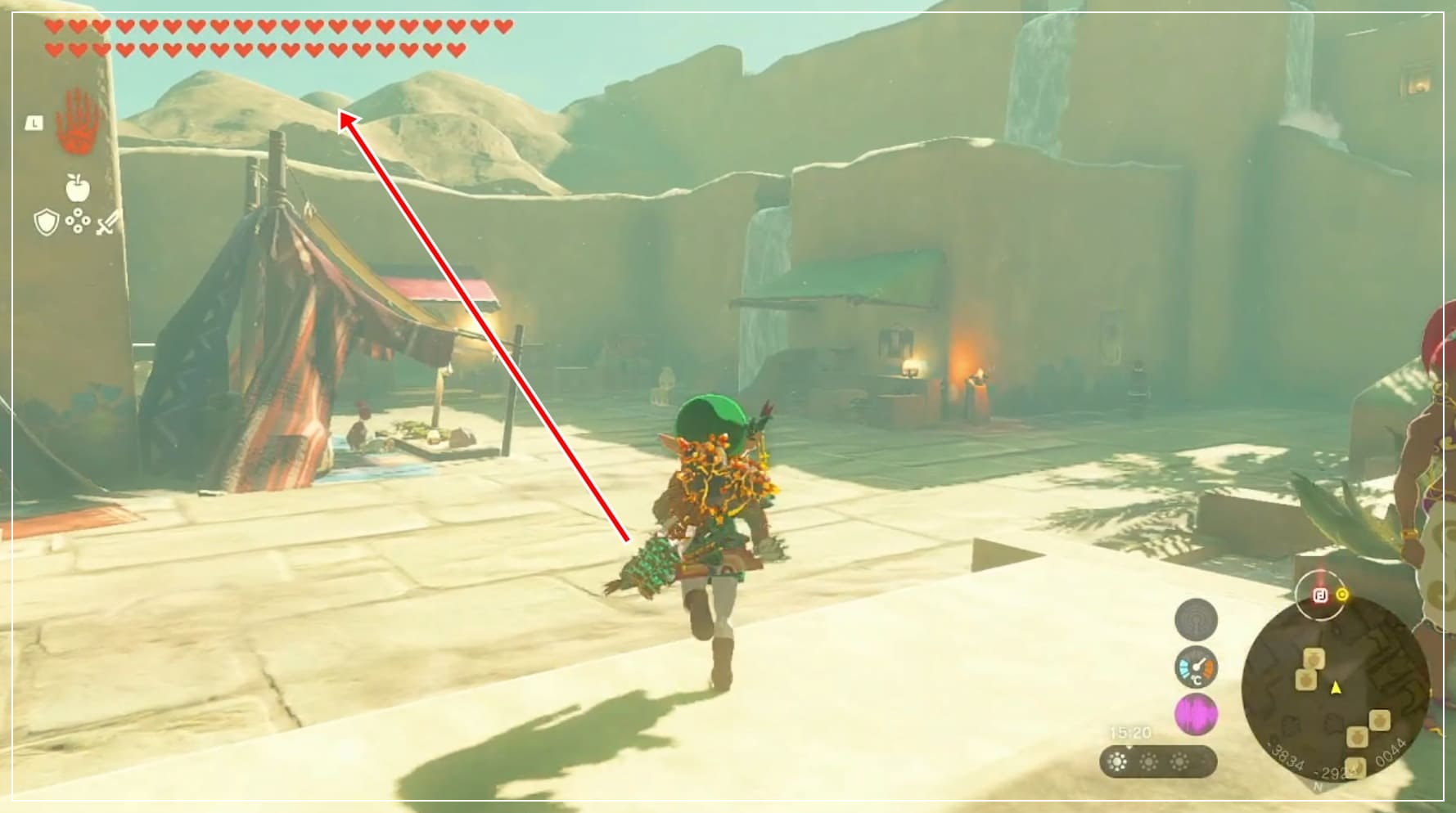 여덟번째 영웅 5번째 구슬 방향