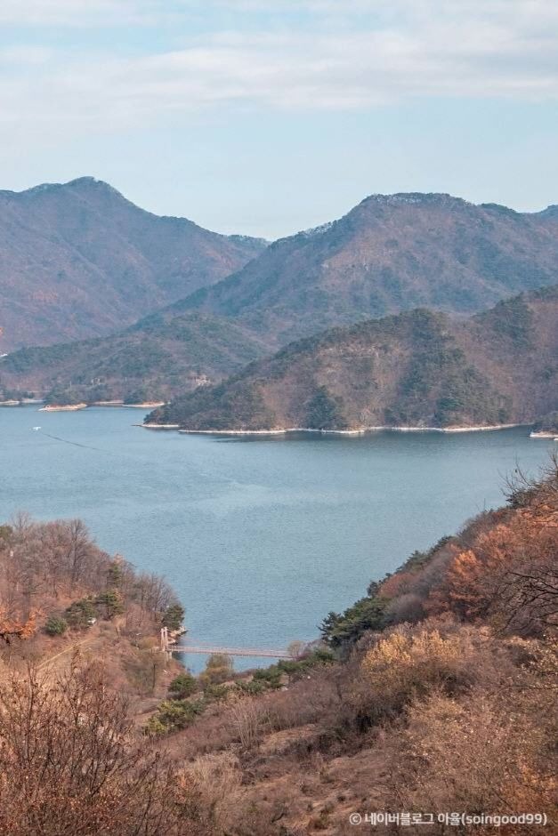 충주호 출렁다리 종댕이길