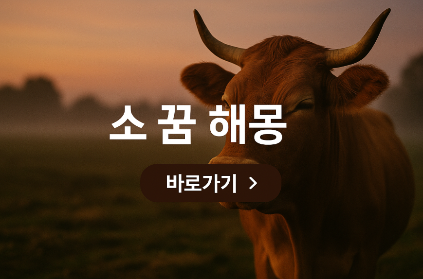 소 꿈 해몽