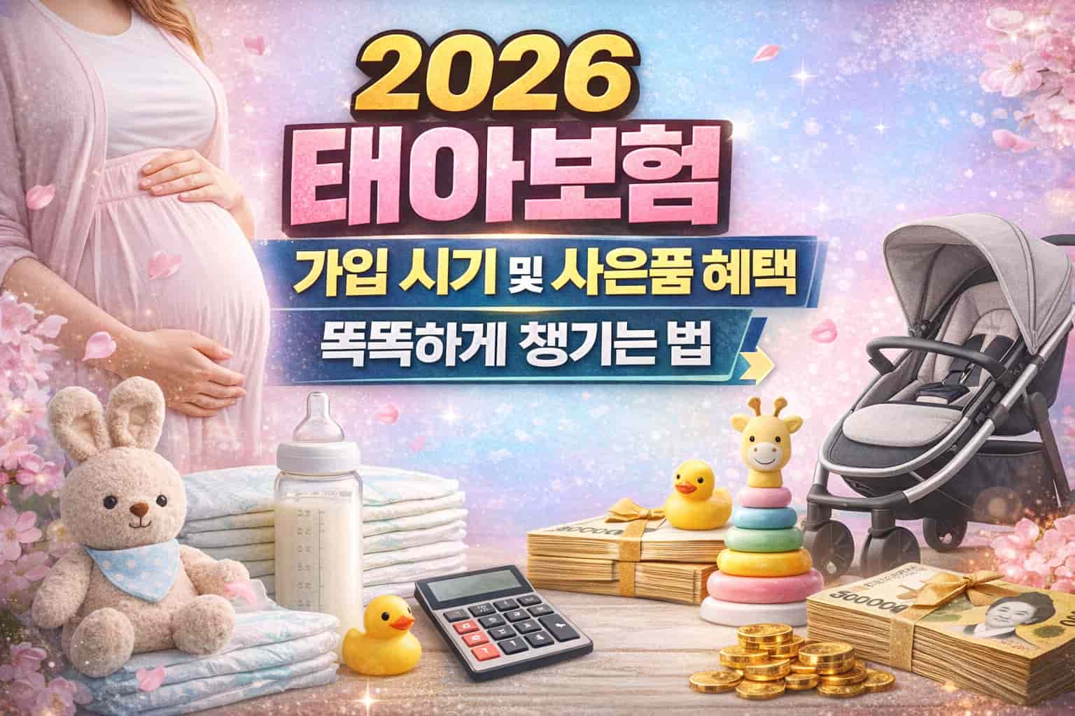 태아보험 가입시기 사은품 임신 22주