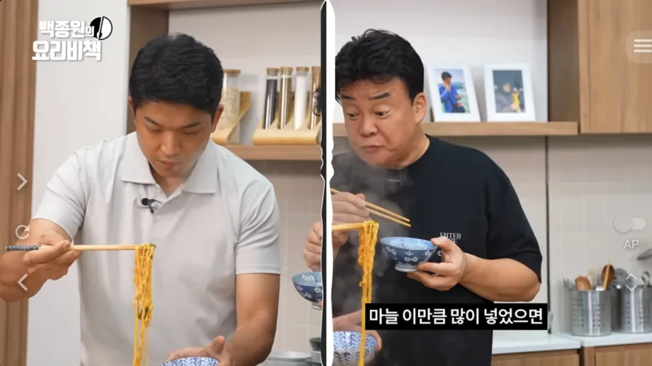 백종원TV 흑백요리사 뒷담화 백종원 대표, 안성재셰프