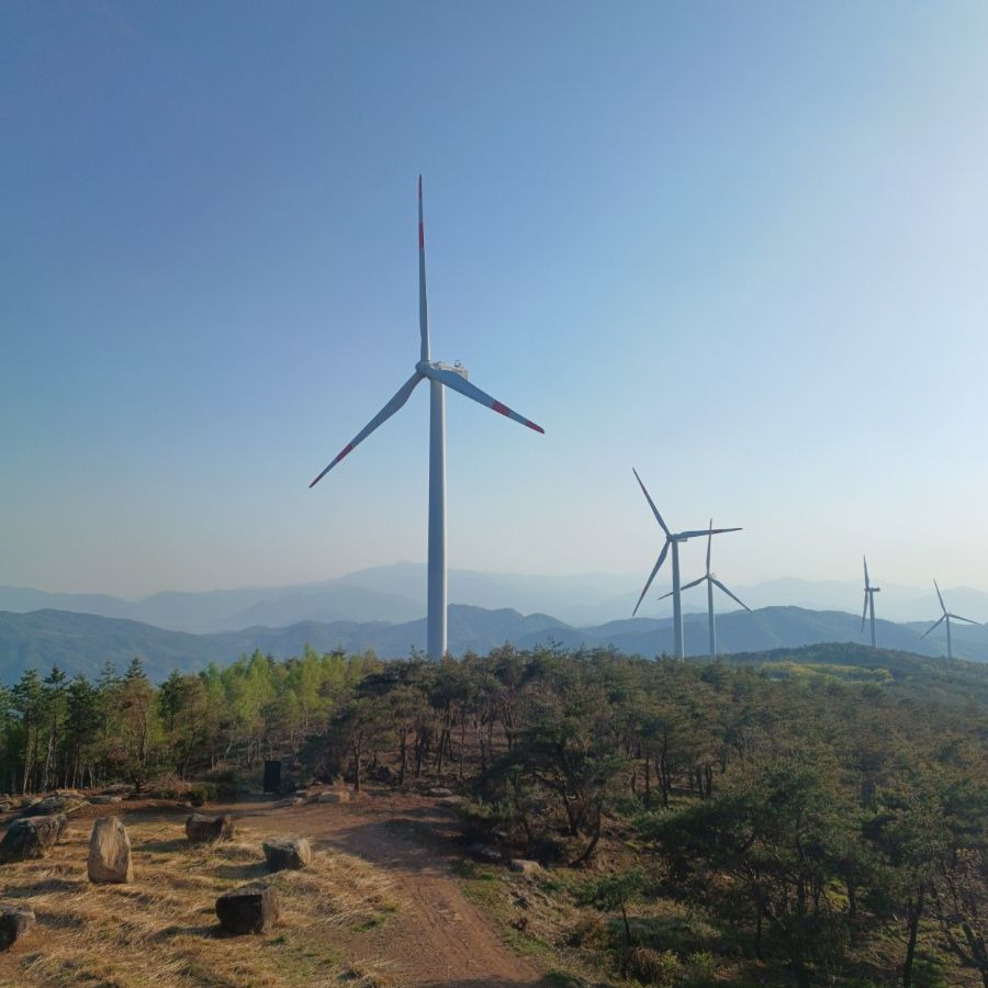감악산 풍력단지