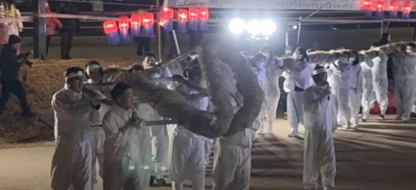 당산 옷입히기