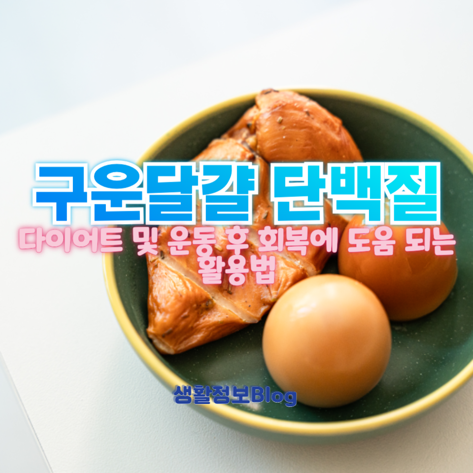 구운달걀 단백질