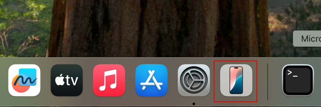 macOS 세쿼이아 아이폰 미러링