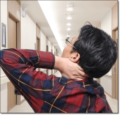 피곤한 남자