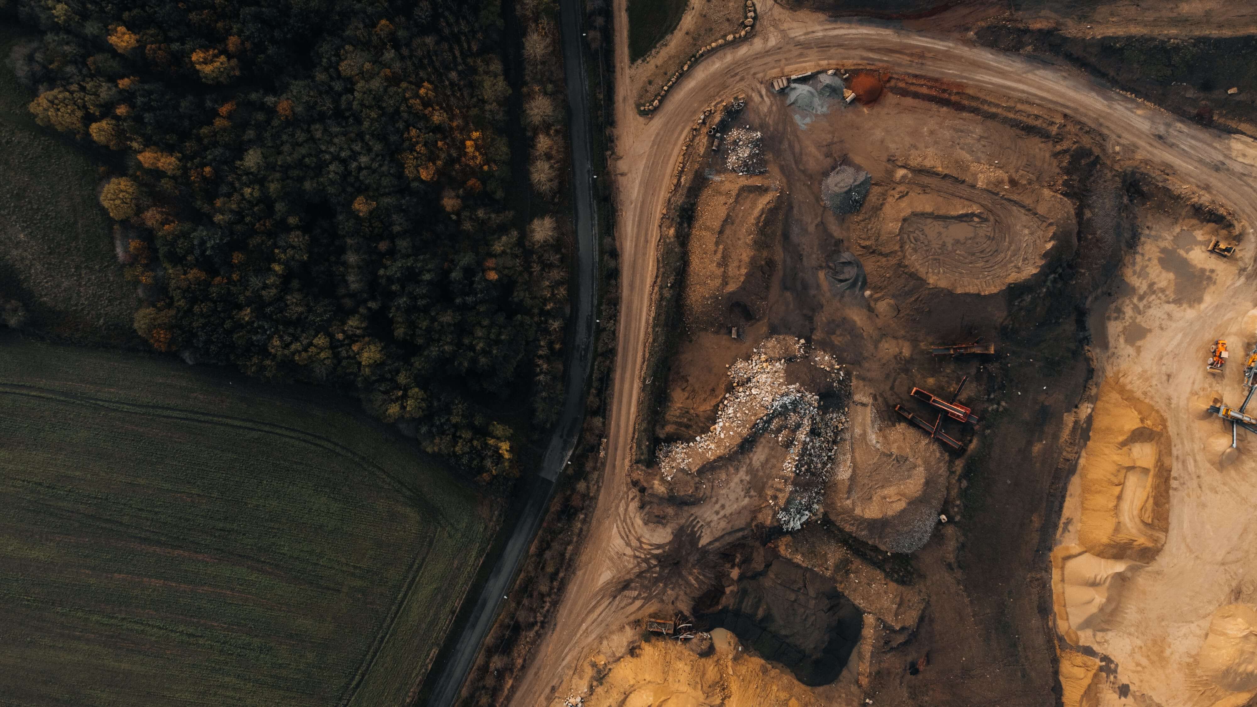 척박한 땅 -사진