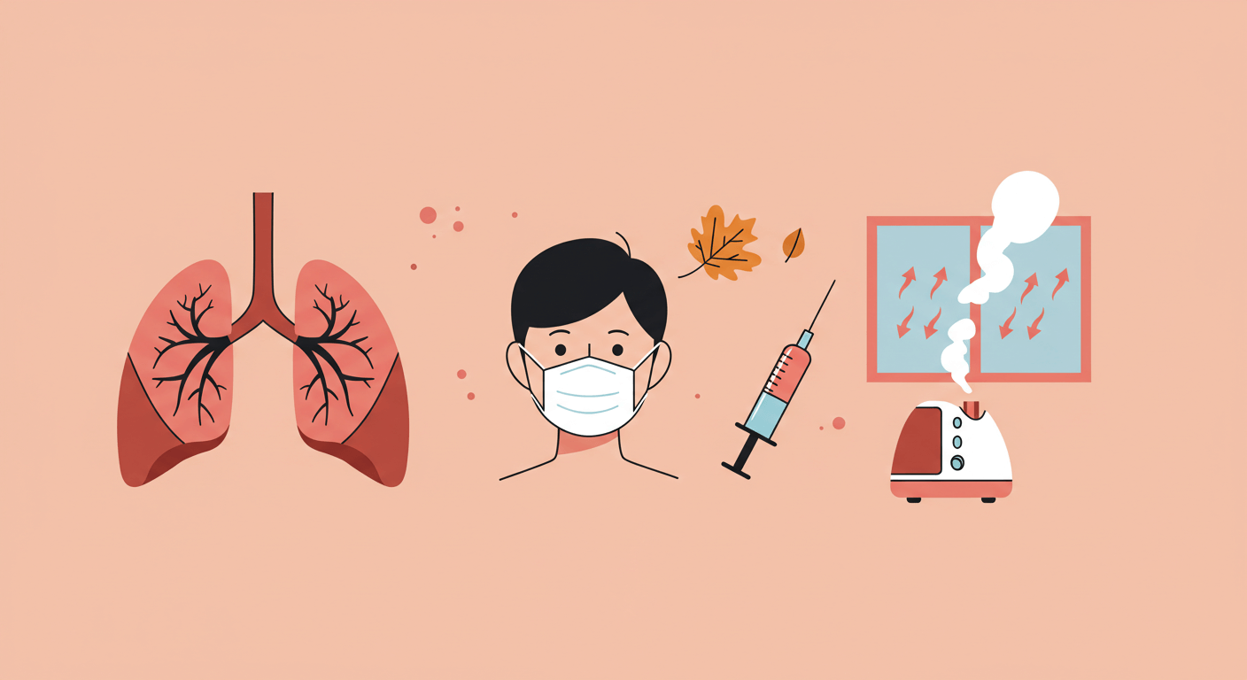 환절기 면역력 저하와 호흡기 질환 주의