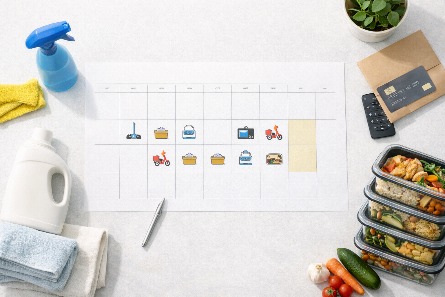 생활 루틴 통합: &lsquo;월간 점검표&rsquo; 하나로 청소&middot;세탁&middot;구독&middot;식비를 관리하는 방법