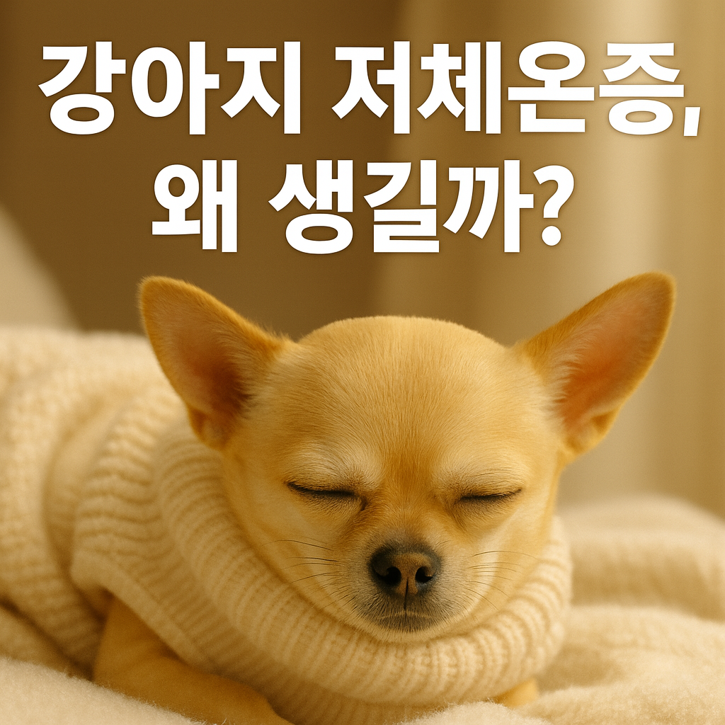 강아지 저체온증 왜 생길까?, 실사형 이미지