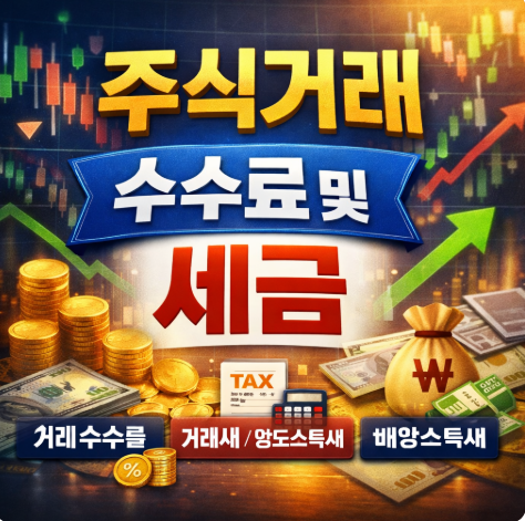 주식거래 수수료 및 세금