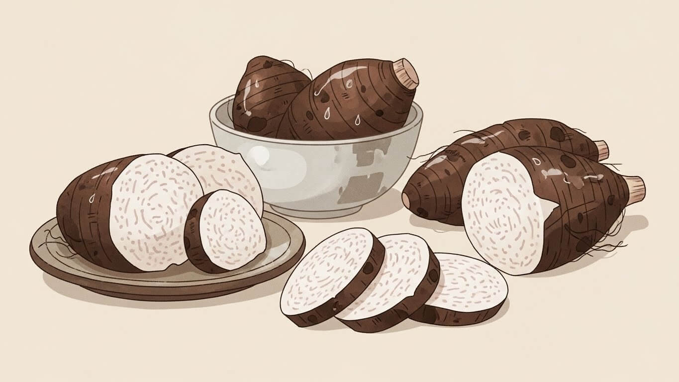 토란의 쫄깃한 식감과 숨은 효능