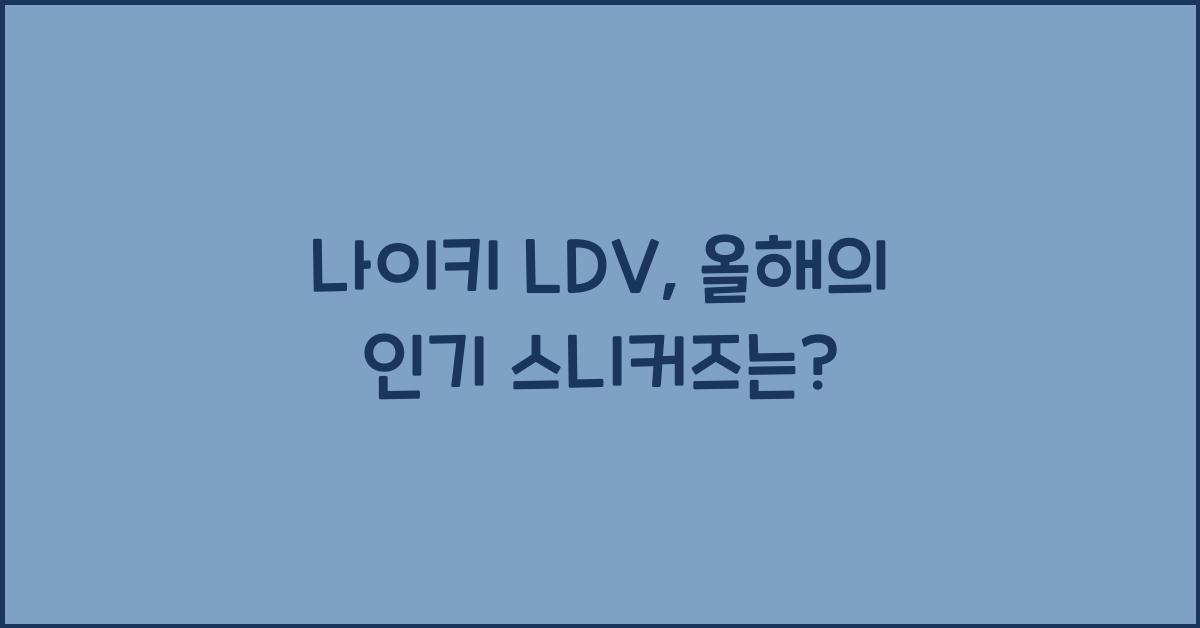 나이키 ldv