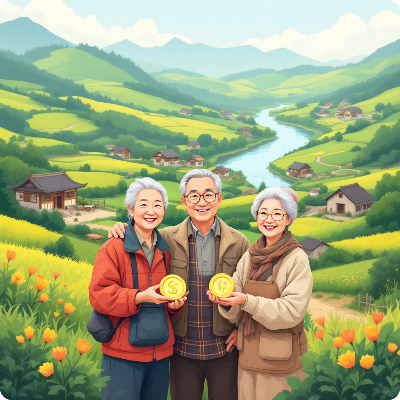 청양군 농어촌 기본소득 이미지