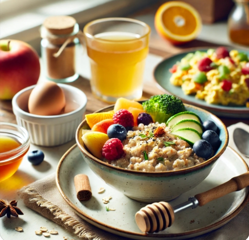 오트밀과 레몬수는 아침 공복에 좋은 음식이다