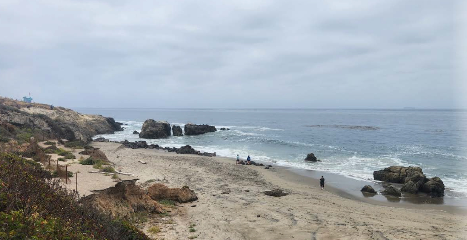 Leo Carrillo State Beach 흐린날 이미지