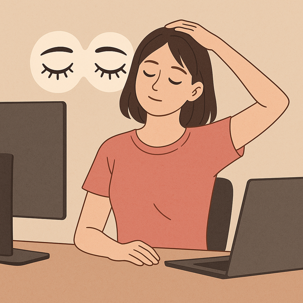 눈과 목 스트레칭