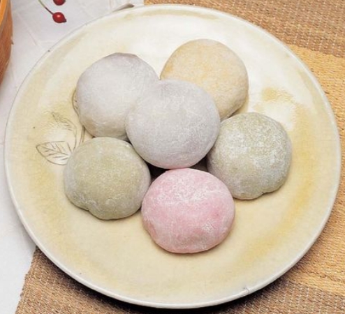 한국의 떡 종류 당콩떡-찹쌀떡