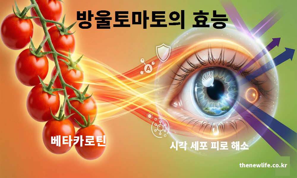 방울토마토 효능 눈 건강 시력 보호