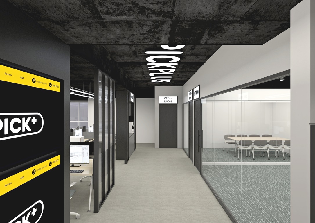 사무실인테리어3D디자인