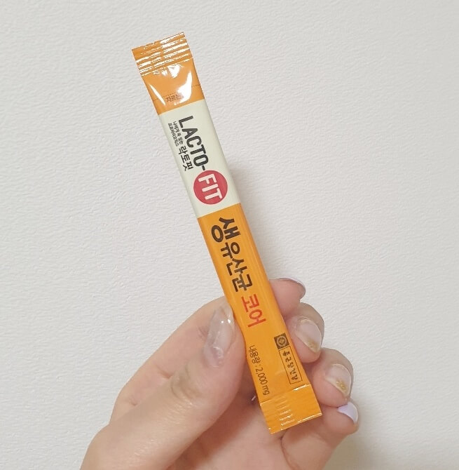 락토핏 스틱 포장 사진