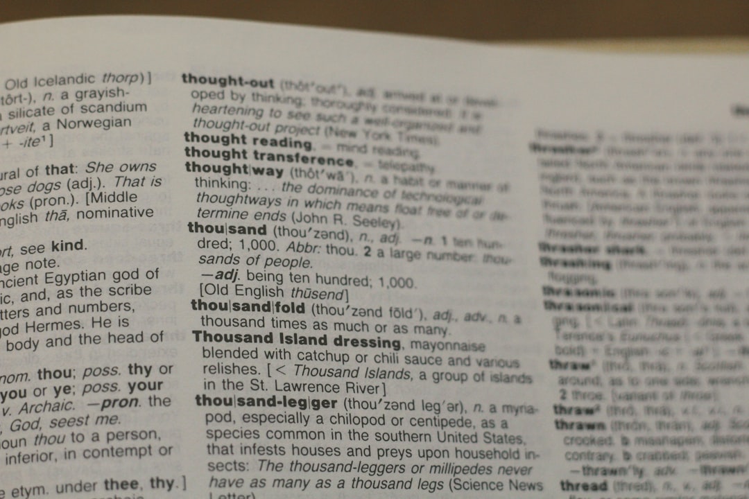 Vocabulary
