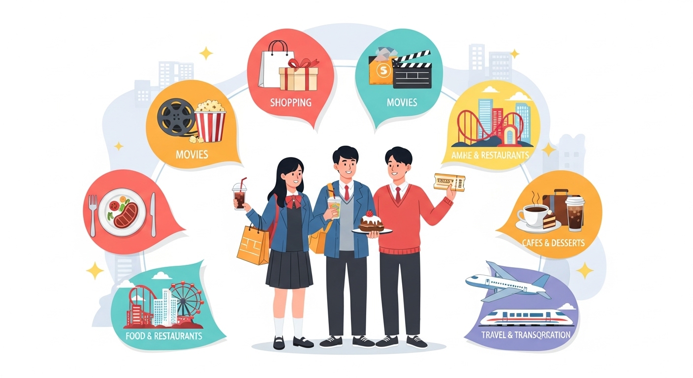 수험생 혜택 카테고리 한눈에 보기_#4