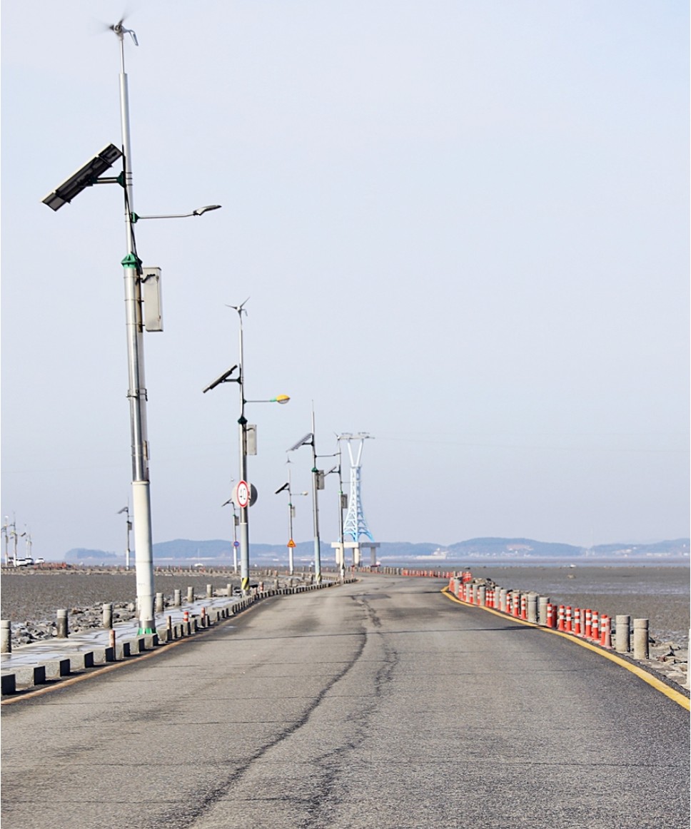 제부도 해수욕장 입구