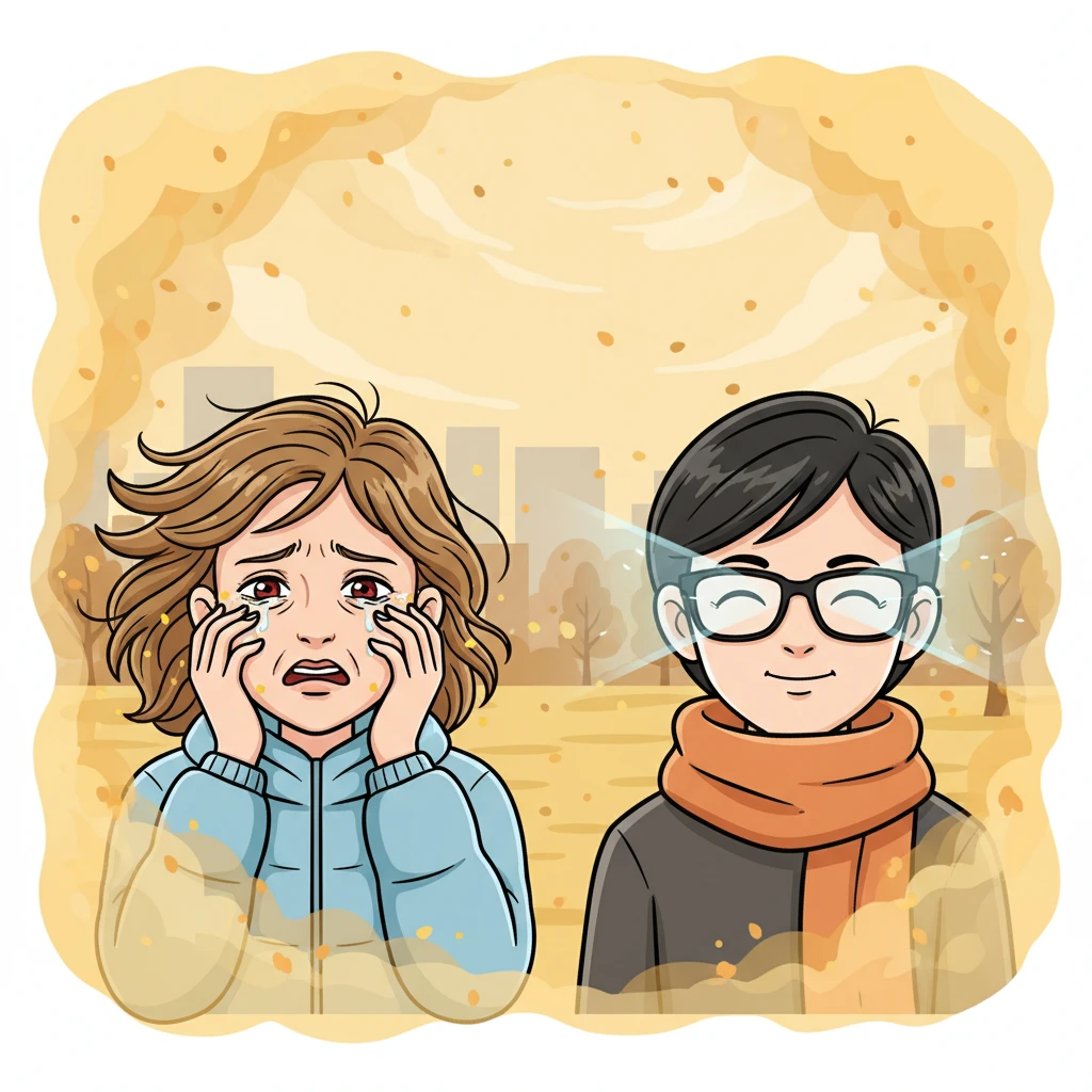 황사 결막염 예방하는 생활 습관과 응..