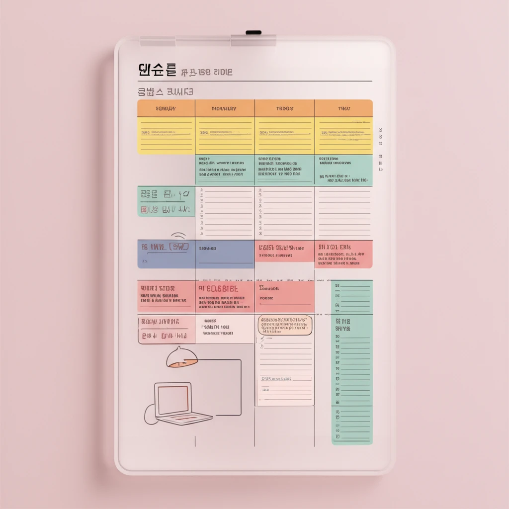 글로벌 소통의 시작: 영어 주간 스케..