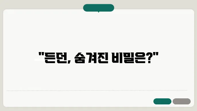 든던의 사회적 영향력